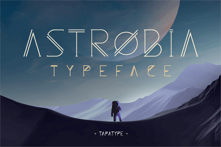 Astrobia font插图