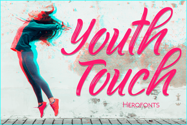 Youth Touch DEMO font插图2