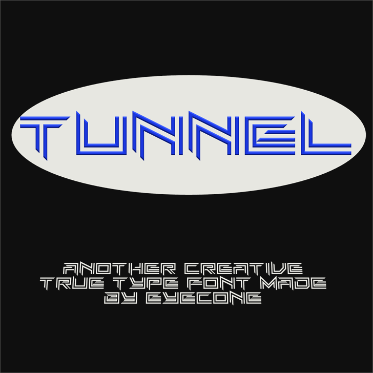 EC_Tunnel font插图