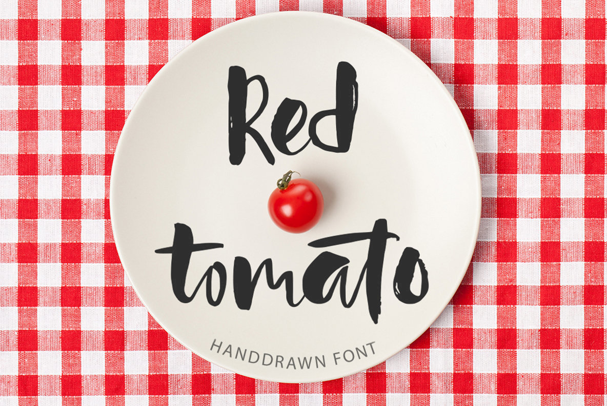 Red Tomato Font插图