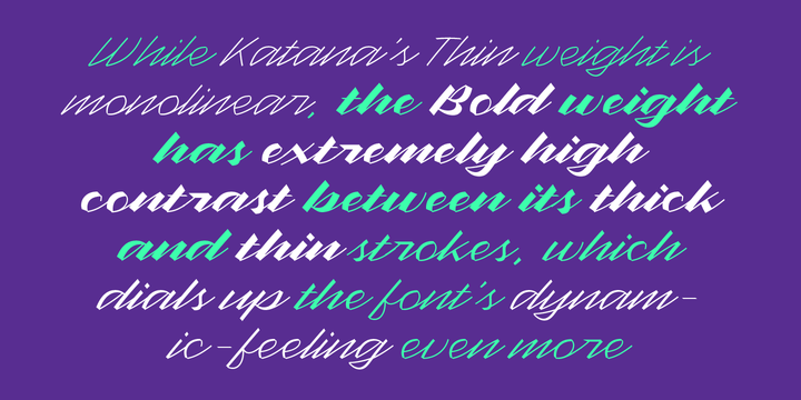Katana Font Family插图1