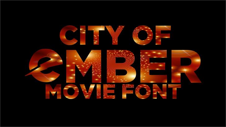 City of Ember font插图
