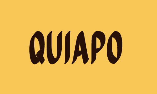 Quiapo Font插图