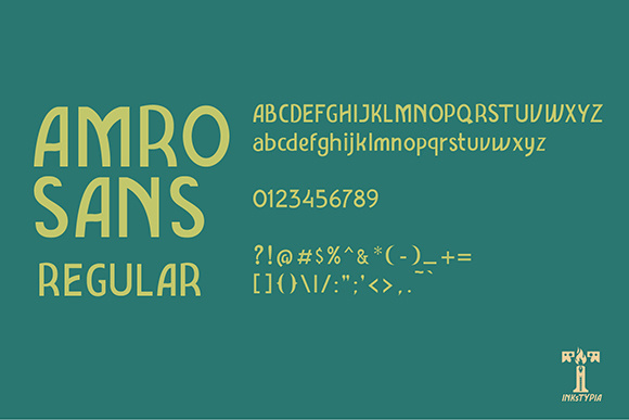 Amro Sans Family Font Family插图3