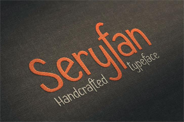 Seryfan font插图3