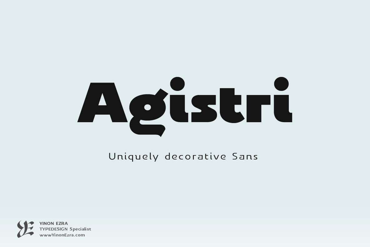 YE Agistri Font Family插图