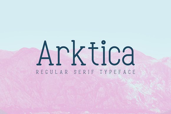 Arktica Font插图
