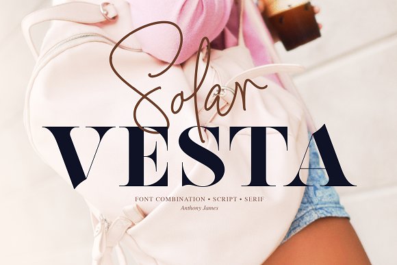 Solar Vesta | Font Collection插图
