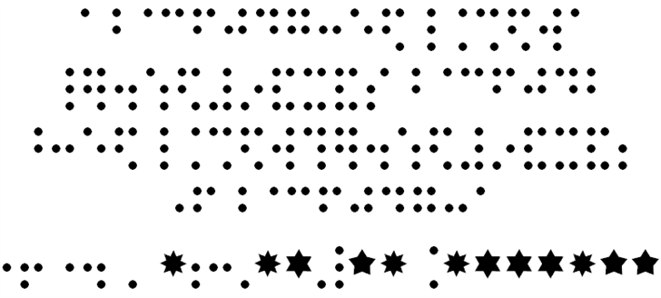CHMC Braille font插图1