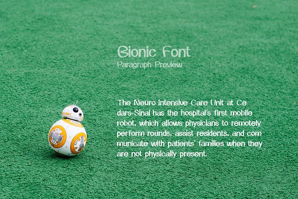 Bionic Web Font插图2