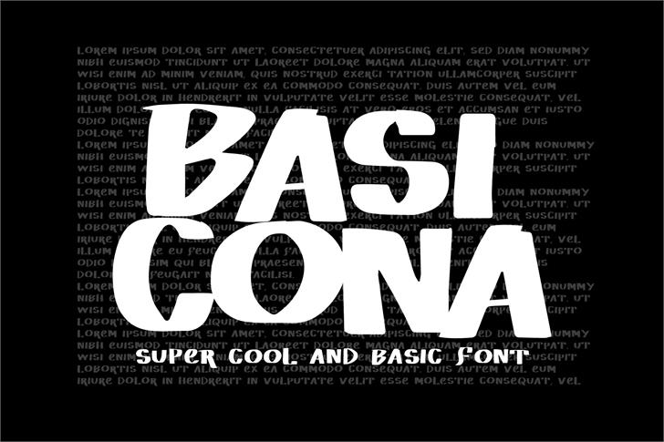 Vtks Basicona font插图