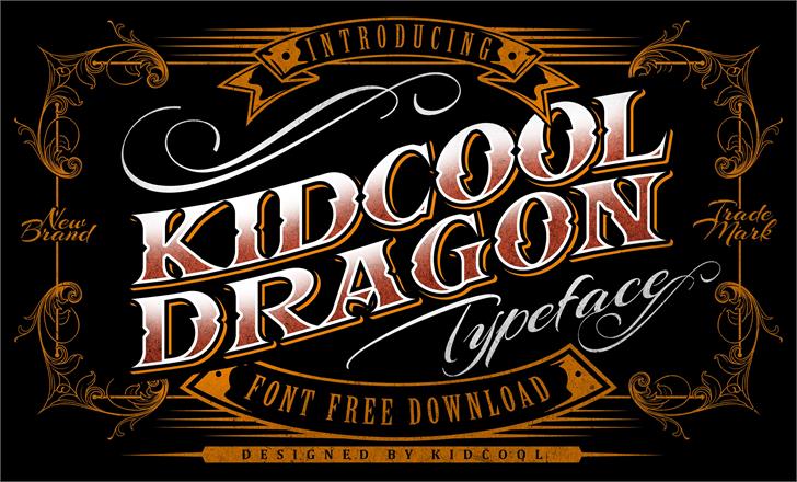KIDCOOL DRAGON font插图1