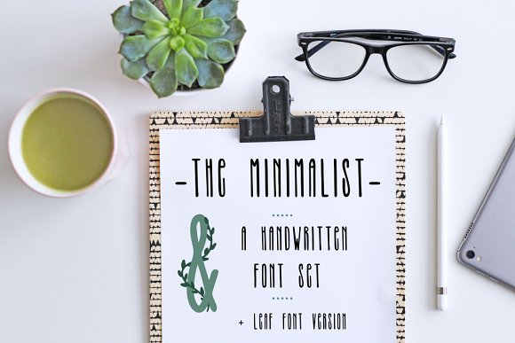 THE MINIMALIST – skinny tall font插图1