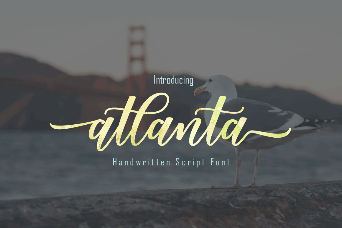 Atlanta Scirpt Font插图