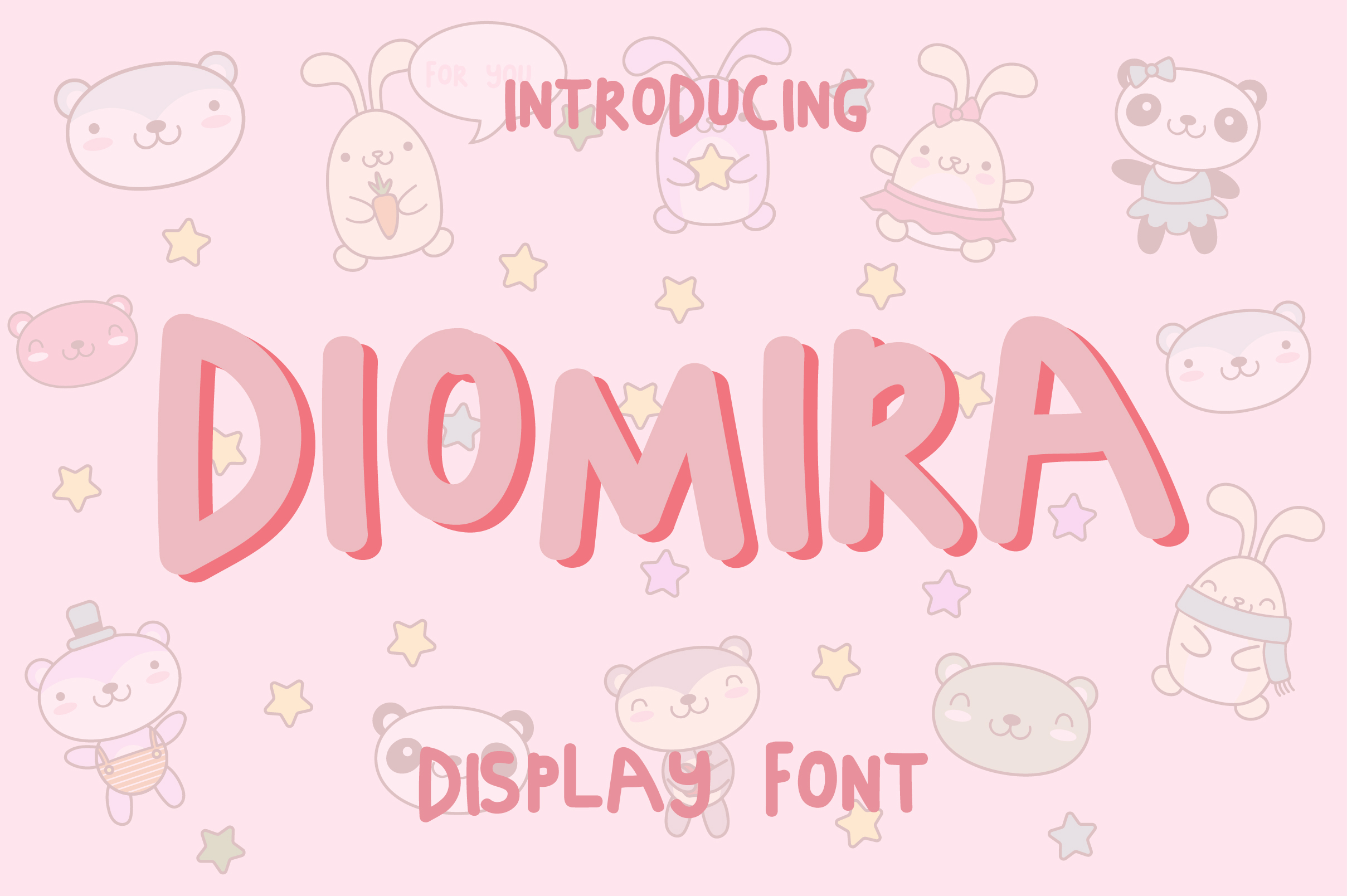 Diomira Display Font插图
