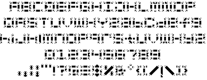 Soretti Stencil font插图2