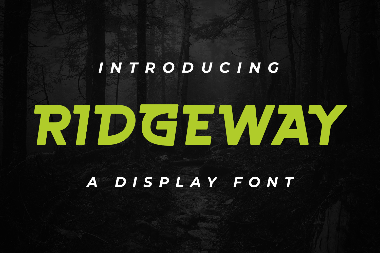 Ridgeway Regular Font插图