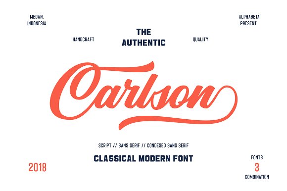 Carlson | 3 Font Combination插图