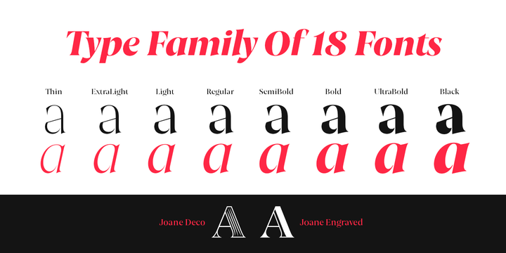 Joane Font Family插图6