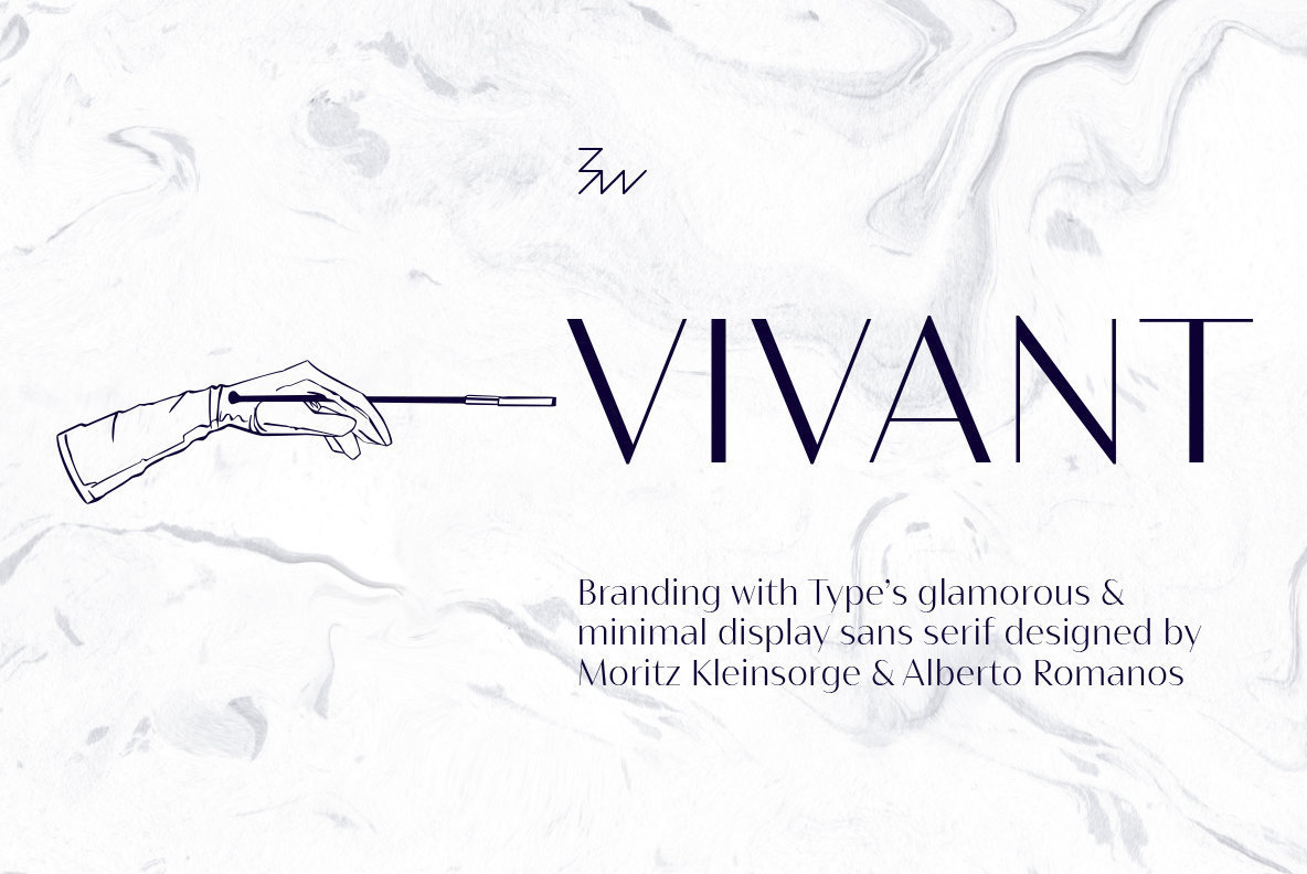 Bw Vivant Font Family插图