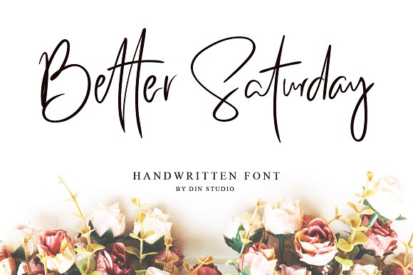 Better Saturday Font插图
