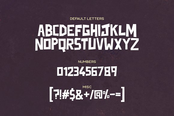 Junkdog Typeface Font插图2