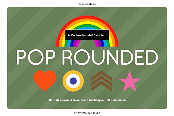 POP Rounded插图