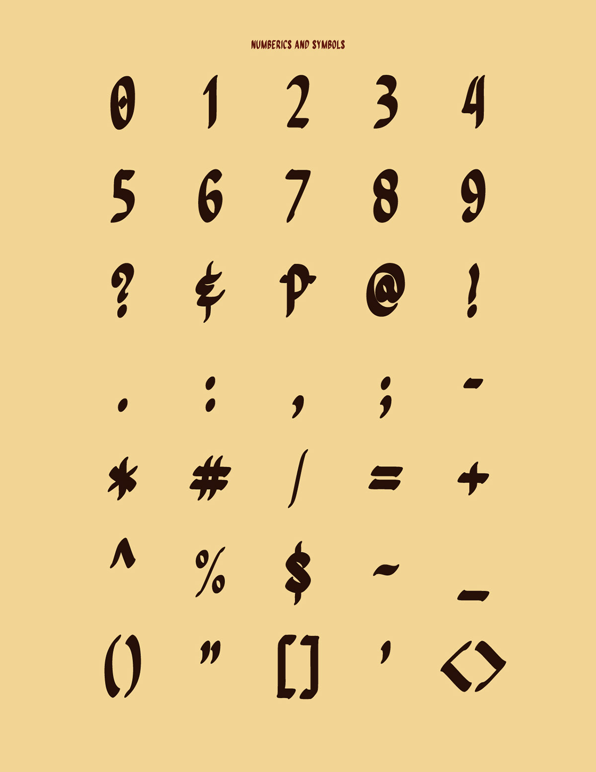 Quiapo Font插图3