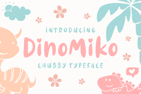Dinomiko Font插图