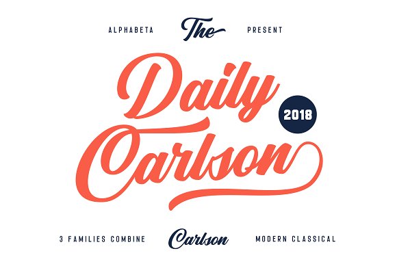 Carlson | 3 Font Combination插图1