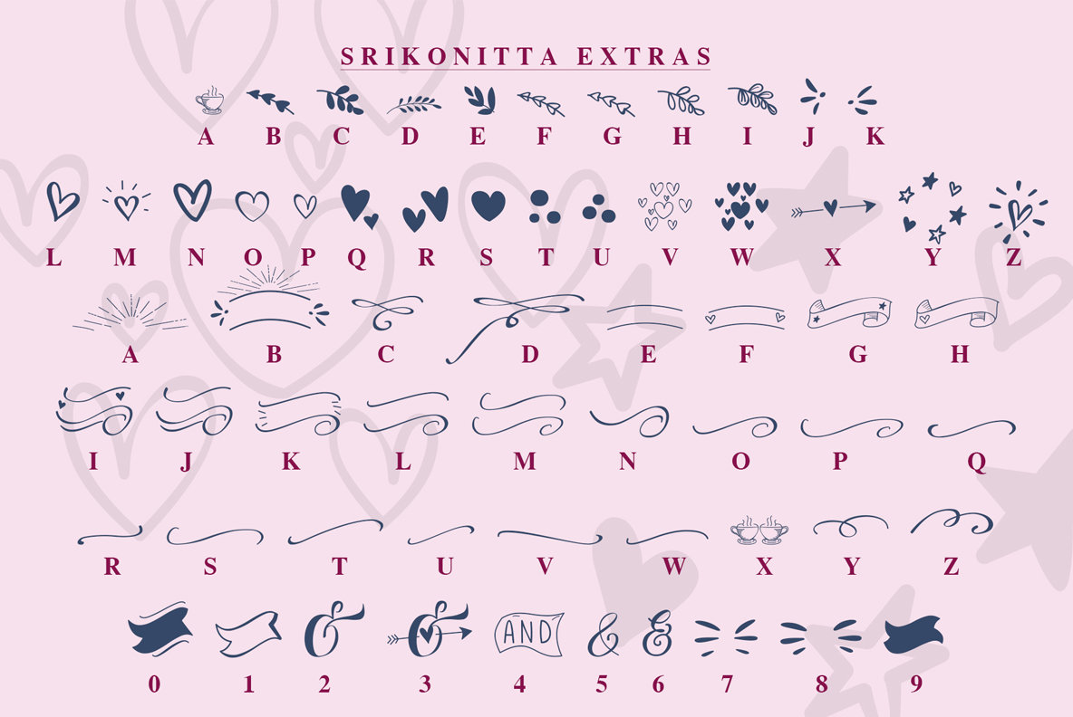 Srikonitta Font Family插图6