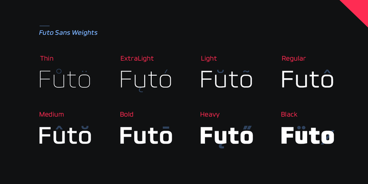 Futo Sans Font Family插图