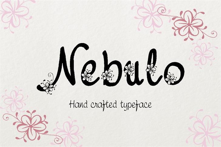 Nebulo font插图2