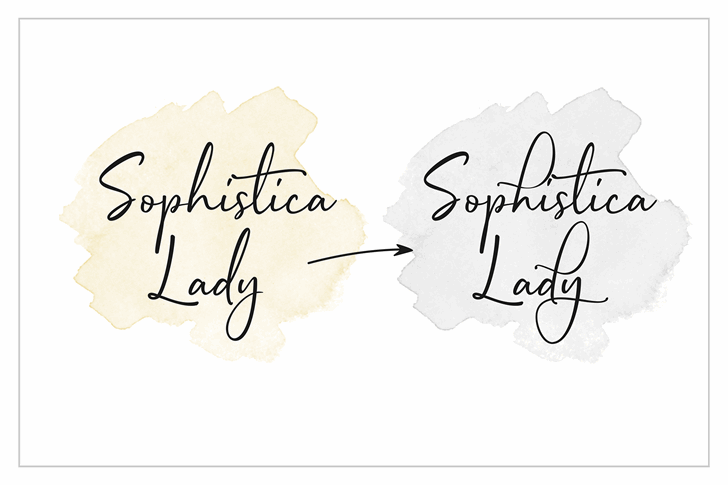 Sophistica 1 font插图1