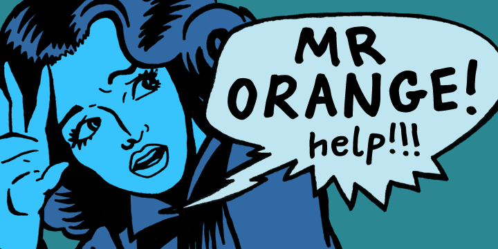 Mr Orange Font插图