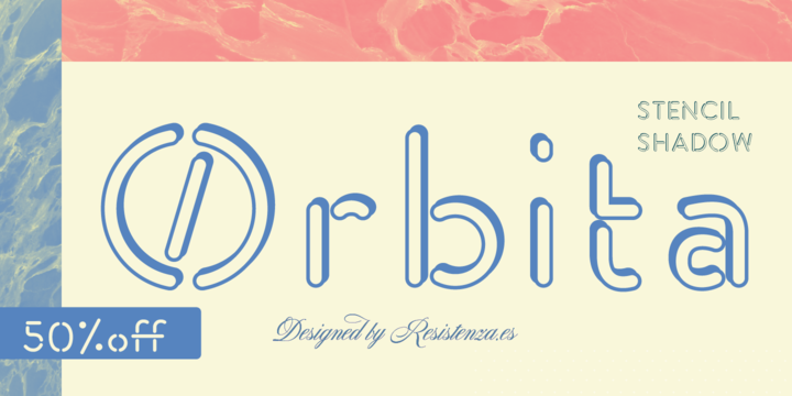 Orbita Font Family插图