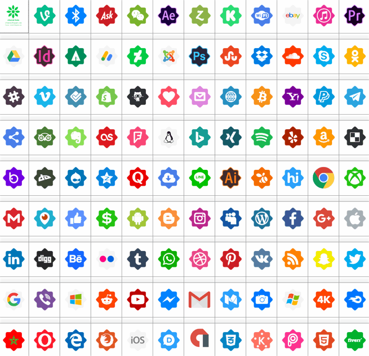 Font Icons Color font插图