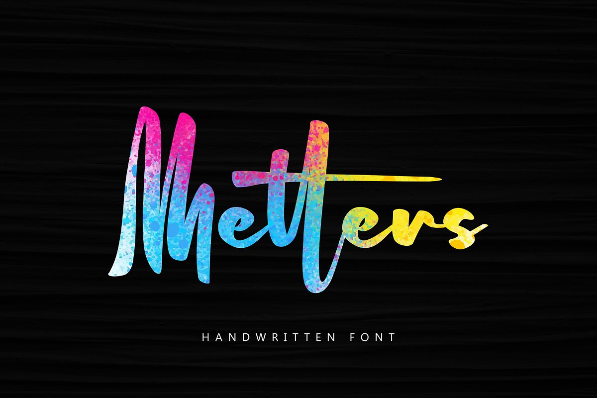 Metters Font插图