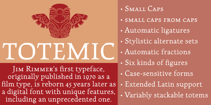 Totemic Font插图1