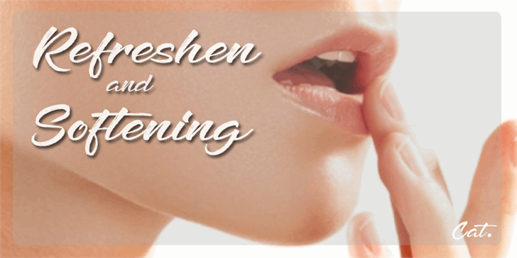 Refreshen and Softening font插图
