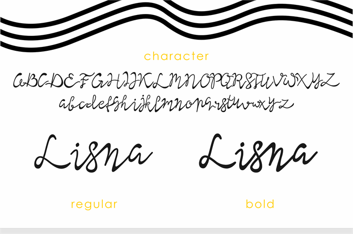 Lisna font插图8