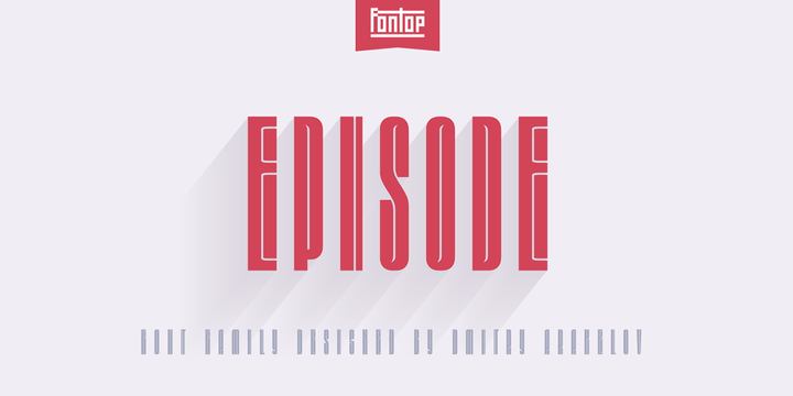 Episode Font Family插图1