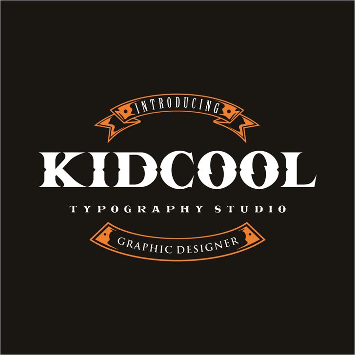 KIDCOOL DRAGON font插图