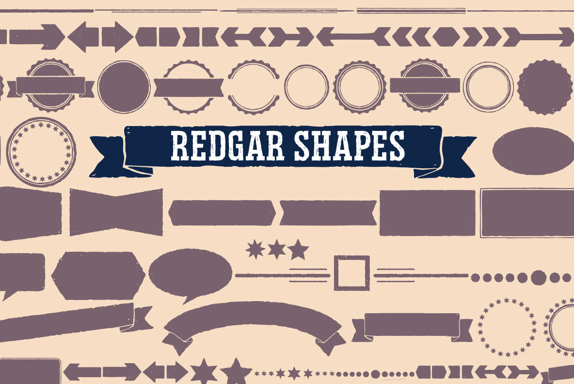 Redgar Font Family插图5