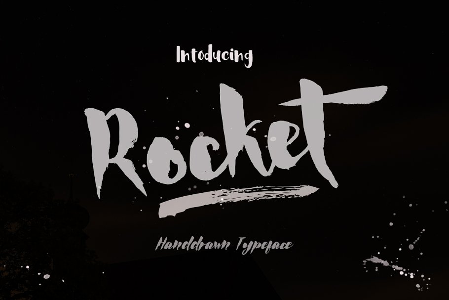 Rocket Font插图