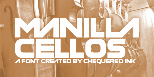 Manilla Cellos font插图