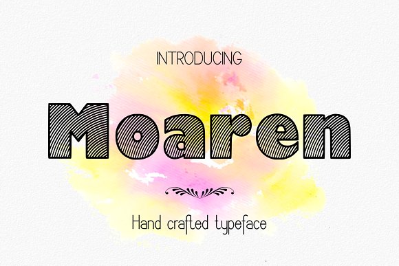 Moaren Font插图