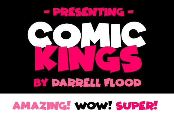 Comic Kings font插图
