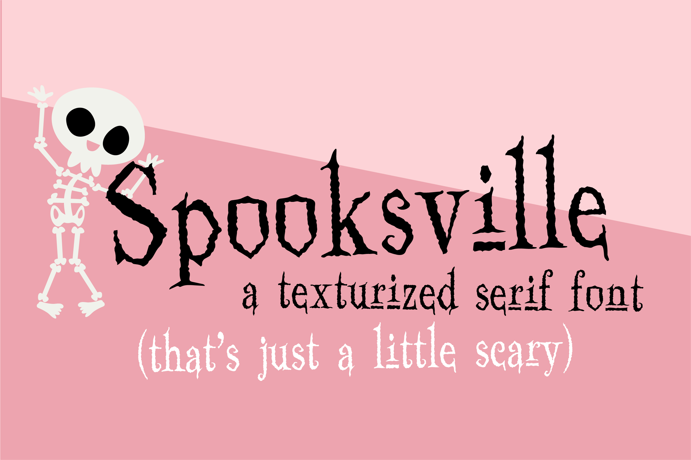 ZP Spooksville Regular Font插图