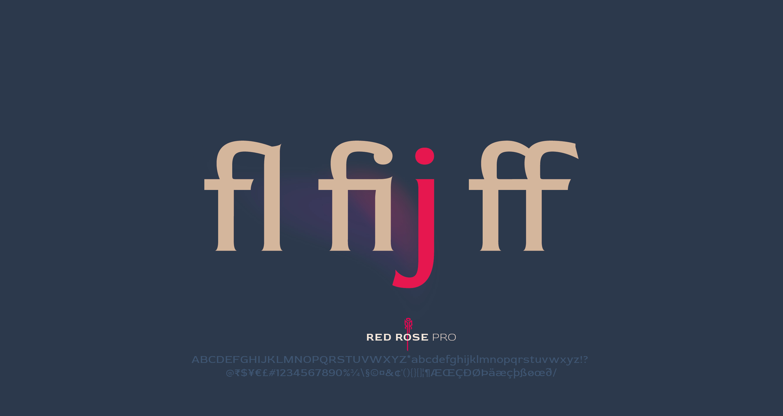 Red Rose Pro Font Family插图5